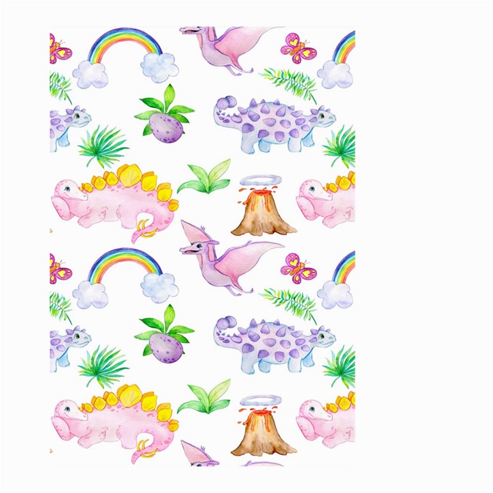 Dinosaurs Are Our Friends  Small Garden Flag (Two Sides)