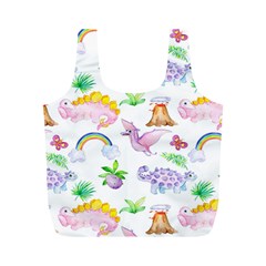 Dinosaurs Are Our Friends  Full Print Recycle Bag (m) by ConteMonfrey