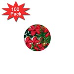 Tulips Design 1  Mini Buttons (100 pack)  Front