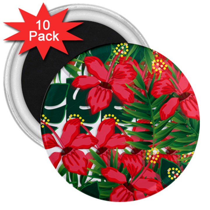 Tulips Design 3  Magnets (10 pack) 