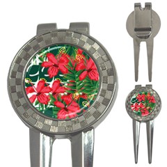 Tulips Design 3-in-1 Golf Divots by designsbymallika