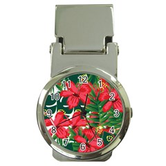 Tulips Design Money Clip Watches by designsbymallika