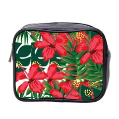 Tulips Design Mini Toiletries Bag (two Sides) by designsbymallika