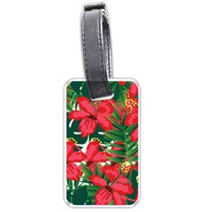 Tulips Design Luggage Tag (one Side) by designsbymallika