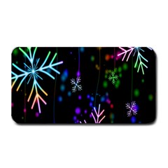 Snowflakes Lights Medium Bar Mats