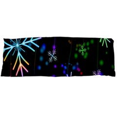 Snowflakes Lights Body Pillow Case (Dakimakura)