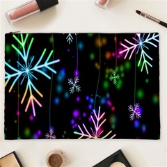 Snowflakes Lights Cosmetic Bag (XXL)