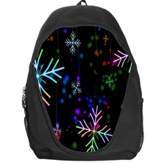 Snowflakes Lights Backpack Bag