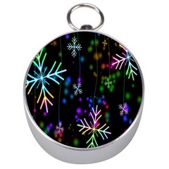 Snowflakes Lights Silver Compasses