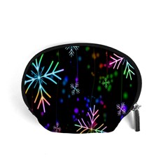 Snowflakes Lights Accessory Pouch (Small)