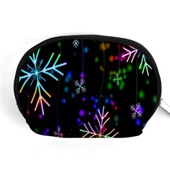 Snowflakes Lights Accessory Pouch (Medium)