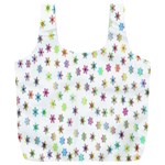 Snow Winter Ice Cold Full Print Recycle Bag (XXL) Back