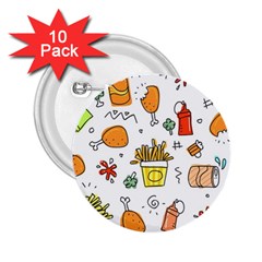 Set Child Fun Funny Collection 2 25  Buttons (10 Pack)  by artworkshop