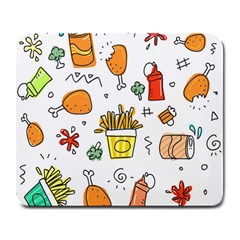 Set Child Fun Funny Collection Large Mousepads by artworkshop