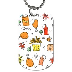 Set Child Fun Funny Collection Dog Tag (two Sides) by artworkshop