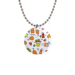 Set Child Fun Funny Collection 1  Button Necklace by artworkshop