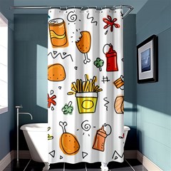 Set Child Fun Funny Collection Shower Curtain 36  X 72  (stall)  by artworkshop