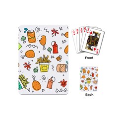 Set Child Fun Funny Collection Playing Cards Single Design (mini) by artworkshop