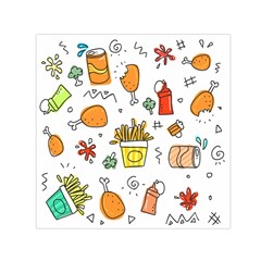 Set Child Fun Funny Collection Square Satin Scarf (30  X 30 ) by artworkshop