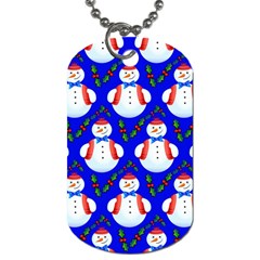 Seamless  Repeating Pattern Dog Tag (one Side) by artworkshop