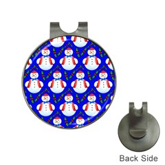 Seamless  Repeating Pattern Hat Clips With Golf Markers by artworkshop