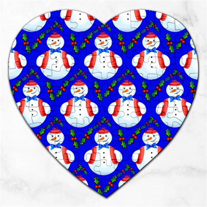 Seamless  Repeating Pattern Jigsaw Puzzle (Heart)