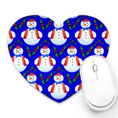 Seamless  Repeating Pattern Heart Mousepads by artworkshop