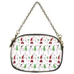 Santa Claus Snowman Christmas Chain Purse (two Sides) by artworkshop