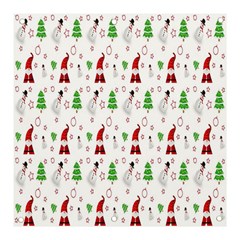 Santa Claus Snowman Christmas Banner And Sign 3  X 3  by artworkshop