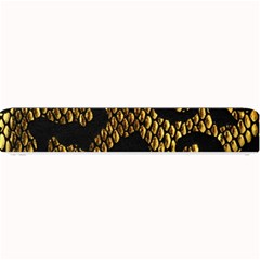 Metallic Snake Skin Pattern Small Bar Mats by BangZart