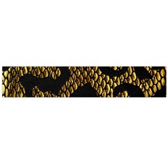 Metallic Snake Skin Pattern Large Flano Scarf 