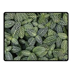 Leaves Foliage Botany Plant Fleece Blanket (small) by Ravend