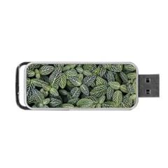 Leaves Foliage Botany Plant Portable Usb Flash (one Side) by Ravend