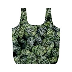 Leaves Foliage Botany Plant Full Print Recycle Bag (m) by Ravend