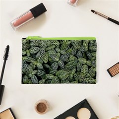 Leaves Foliage Botany Plant Cosmetic Bag (xs) by Ravend