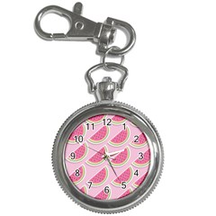 Pink Melon Wayermelon Pattern Food Fruit Melon Key Chain Watches by Ravend