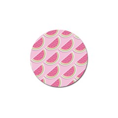 Pink Melon Wayermelon Pattern Food Fruit Melon Golf Ball Marker by Ravend