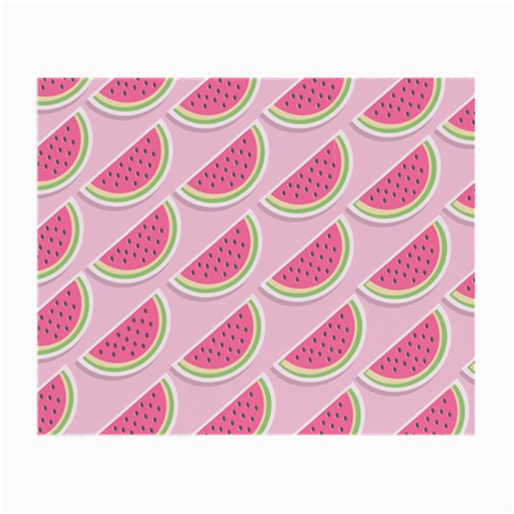 Pink Melon Wayermelon Pattern Food Fruit Melon Small Glasses Cloth