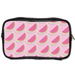 Pink Melon Wayermelon Pattern Food Fruit Melon Toiletries Bag (One Side) Front