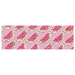 Pink Melon Wayermelon Pattern Food Fruit Melon Banner And Sign 9  X 3  by Ravend