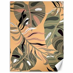 Leaves Monstera Picture Print Pattern Canvas 36  x 48 