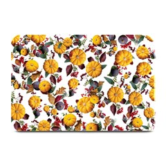 Pumpkin Fruit Flower Pattern Plate Mats by Ravend