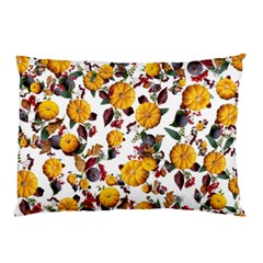 Pumpkin Fruit Flower Pattern Pillow Case (two Sides) by Ravend