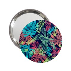 Sheets Tropical Picture Plant Pattern 2 25  Handbag Mirrors by Ravend