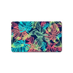 Sheets Tropical Picture Plant Pattern Magnet (name Card) by Ravend