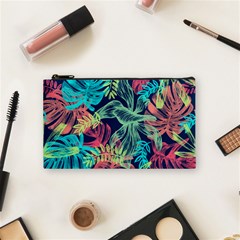 Sheets Tropical Picture Plant Pattern Cosmetic Bag (small) by Ravend