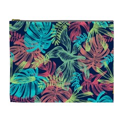 Sheets Tropical Picture Plant Pattern Cosmetic Bag (xl) by Ravend