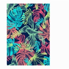 Sheets Tropical Picture Plant Pattern Small Garden Flag (two Sides) by Ravend