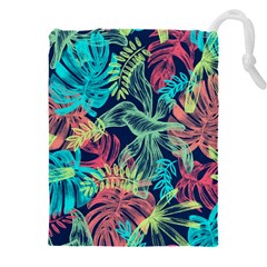 Sheets Tropical Picture Plant Pattern Drawstring Pouch (4xl) by Ravend