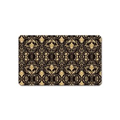 Vintage Batik Art Architecture Pattern Magnet (name Card) by Ravend